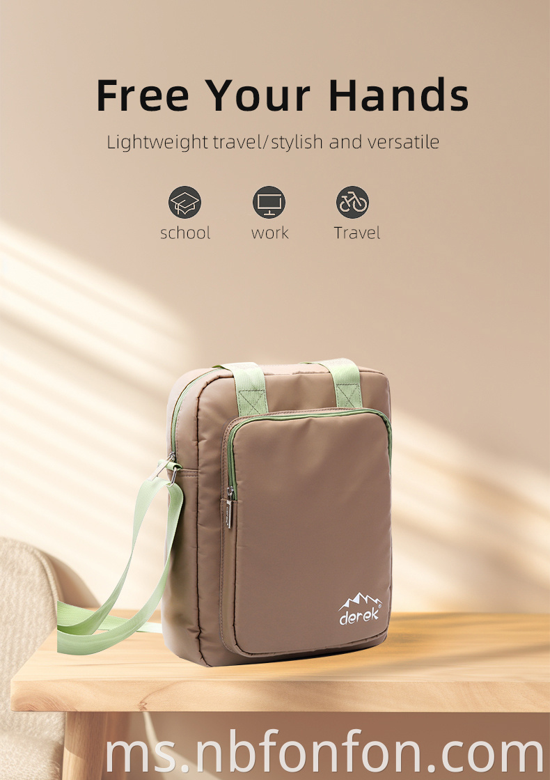 Outdoor travel essential shoulder bag